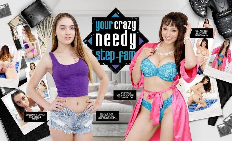 Lexi Luna, Sera Ryder – Your Crazy Needy Step-Fam